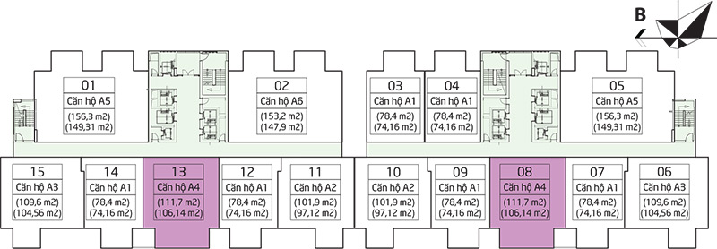 Amber Riverside mat bang can ho a4